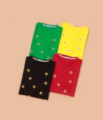 تیشرت لانگ گل برجسته آفتاب گردون - Image 2