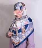 روسری طرح ساعت - Image 3
