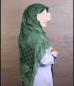 روسری لمه دار طرح شنل - Image 3