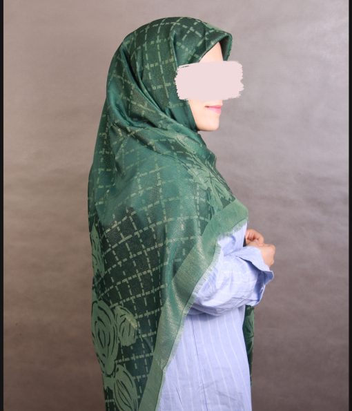روسری لمه دار طرح شنل - Image 3