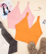تاپ نیم تنه کبریتی Zara